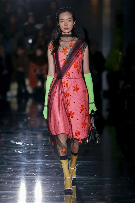 is prada still in style 2018|Prada runway dresses.